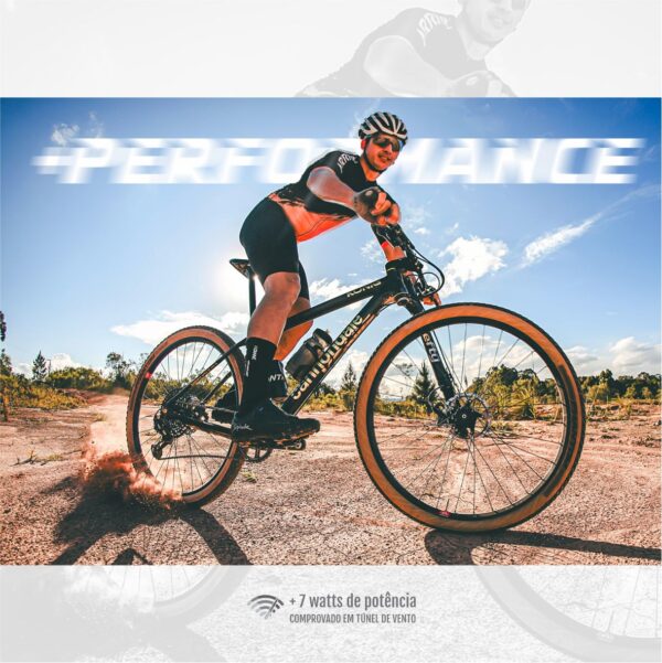 Meia Aerodinâmica Protour Branca - Imagem 9
