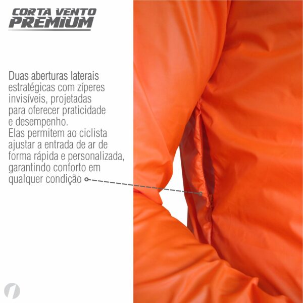 Corta Vento - Alaranjado - Imagem 6