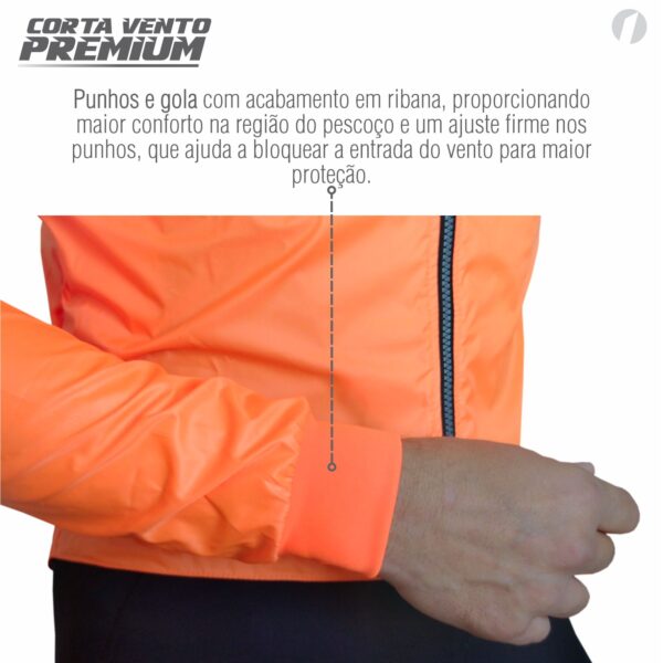 Corta Vento - Alaranjado - Imagem 4