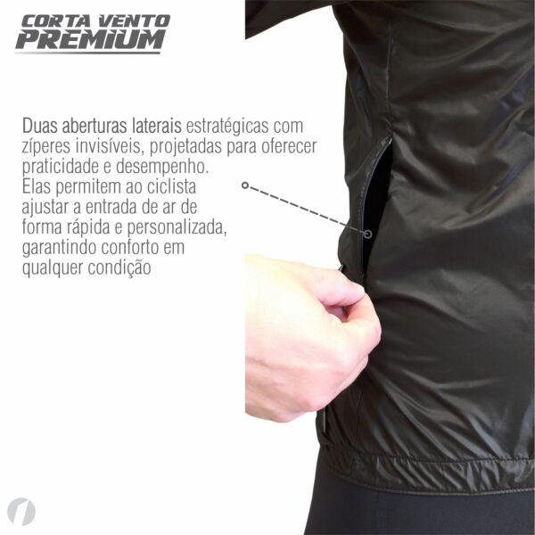Corta Vento - Preto - Imagem 5