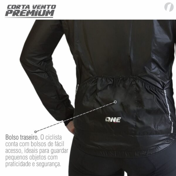 Corta Vento - Preto - Imagem 4