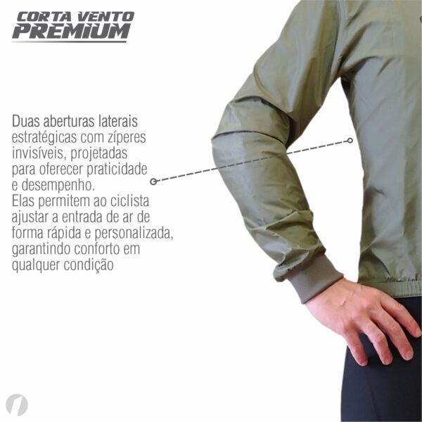 Corta Vento - Verde Militar - Imagem 5