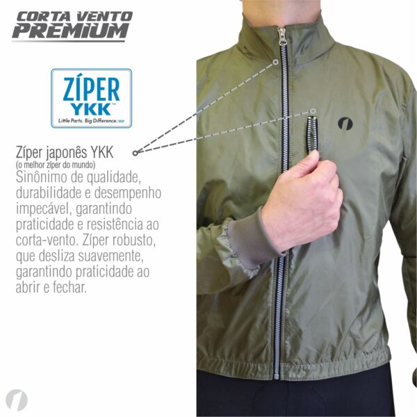 Corta Vento - Verde Militar - Imagem 2